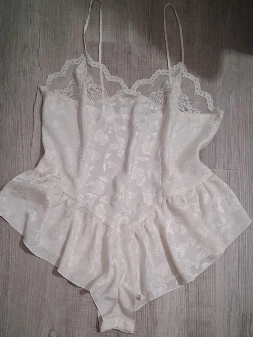 Fantasies by Morgan Taylor romper/tedd